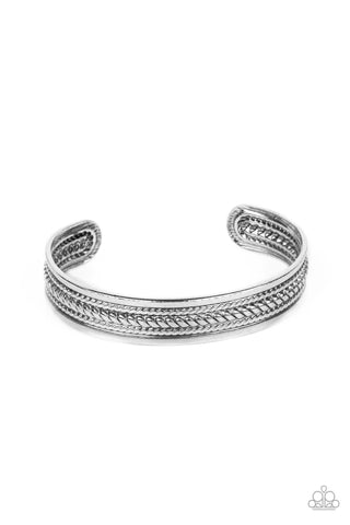 Urban Expedition - Silver Men's Bracelet